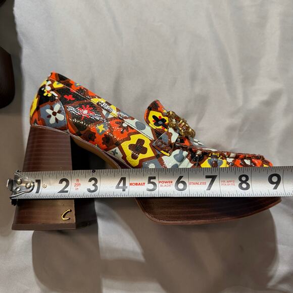Circus NY by Sam Edelman Multicolored 60's Susie Platform Block-Heel Loafers- 8 - Picture 11 of 11